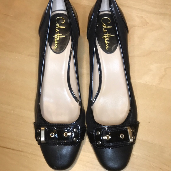 Cole Haan Black 2” heels - Picture 1 of 6